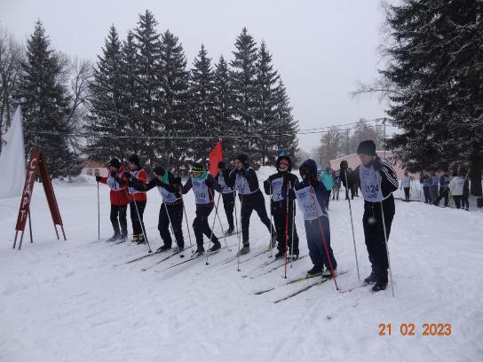 Лыжные гонки на стадионе «Гастелло»