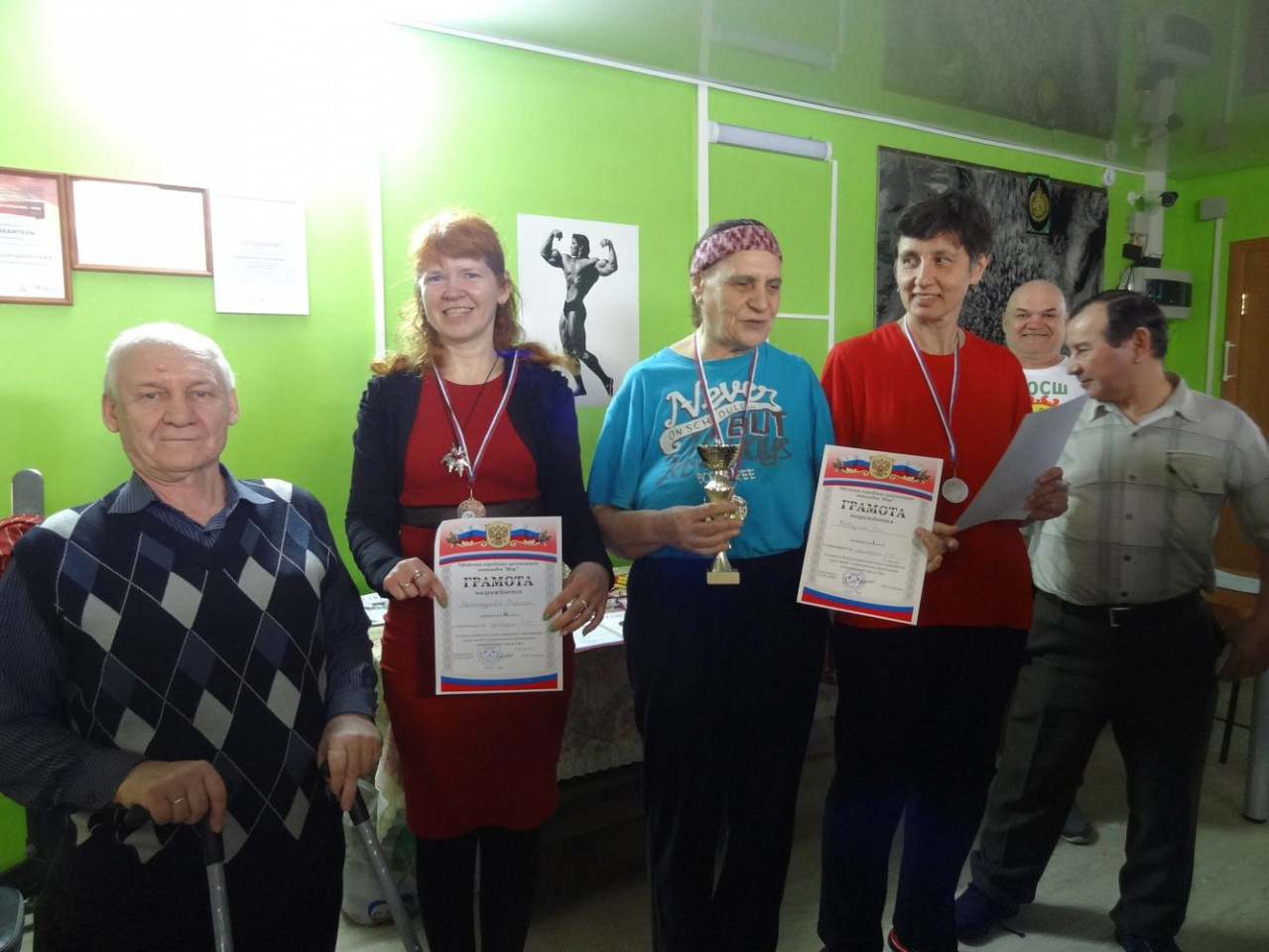 Соревнования по троеборью ГТО в Нагаево 4 марта