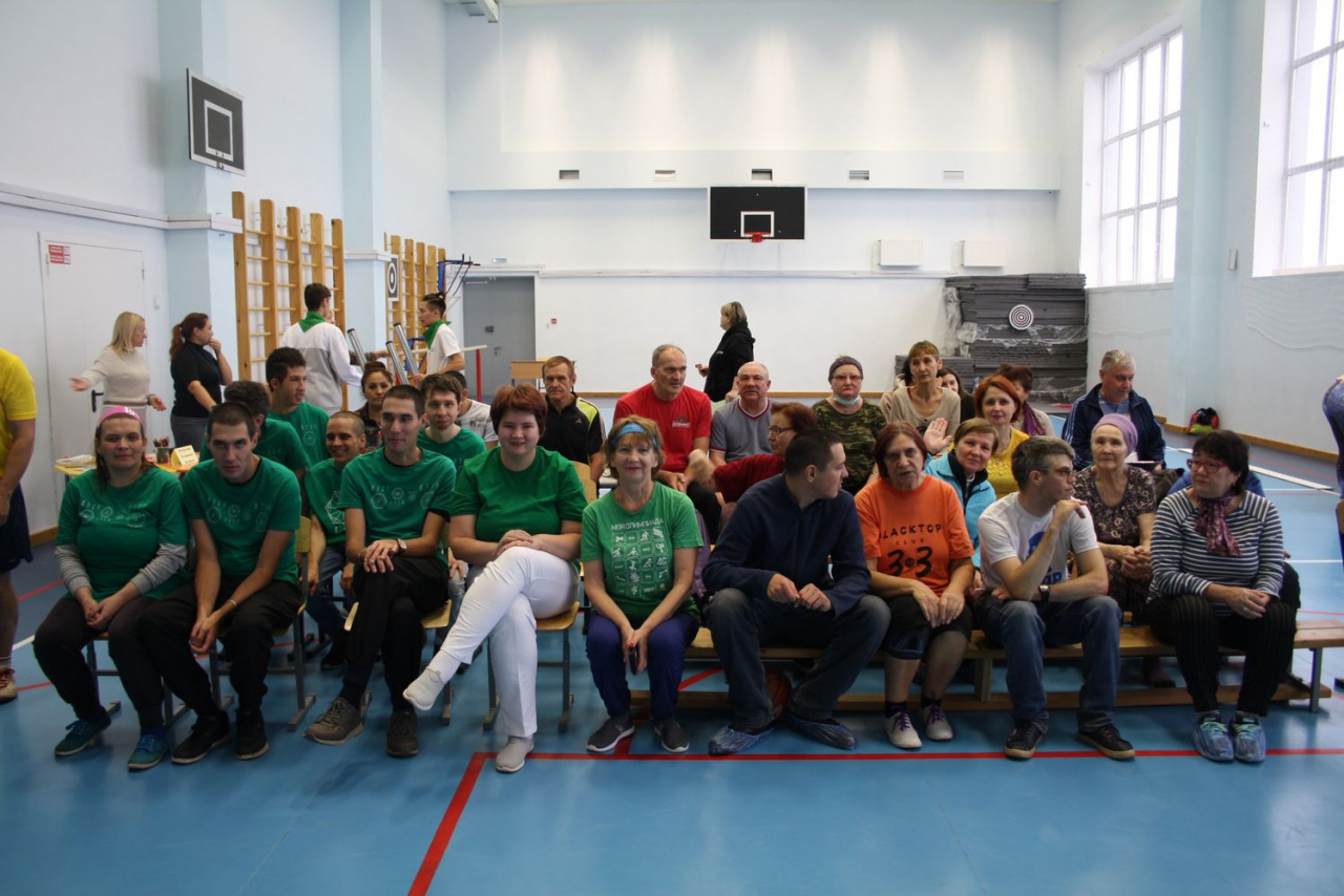 Соревнования по волейболу сидя в Нагаево