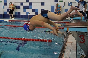 турнир по плаванию среди детей-инвалидов всех категорий на призы олимпийского чемпиона Вениамина Таяновича.74