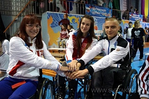 турнир по плаванию среди детей-инвалидов всех категорий на призы олимпийского чемпиона Вениамина Таяновича.89