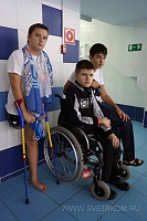 турнир по плаванию среди детей-инвалидов всех категорий на призы олимпийского чемпиона Вениамина Таяновича.114