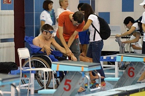 турнир по плаванию среди детей-инвалидов всех категорий на призы олимпийского чемпиона Вениамина Таяновича.34