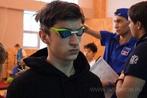 турнир по плаванию среди детей-инвалидов всех категорий на призы олимпийского чемпиона Вениамина Таяновича.86