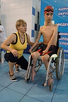 турнир по плаванию среди детей-инвалидов всех категорий на призы олимпийского чемпиона Вениамина Таяновича.77