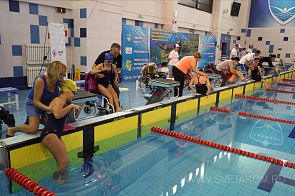 турнир по плаванию среди детей-инвалидов всех категорий на призы олимпийского чемпиона Вениамина Таяновича.111