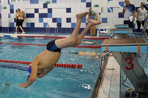 турнир по плаванию среди детей-инвалидов всех категорий на призы олимпийского чемпиона Вениамина Таяновича.75